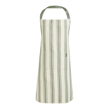 Greenfield Striped Cotton Apron, 2 of 4