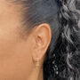 Contrasting Double Link Earrings, thumbnail 2 of 7