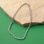 Small Belcher Chain Necklace In Gold Plate Or Silver, thumbnail 2 of 5