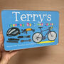 Personalised Cycling Metal Tin, thumbnail 5 of 5