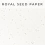 Spring Seed Paper Wedding Invitations, thumbnail 2 of 3