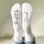 Bride Socks Personalised Hen Do And Wedding Gifts, thumbnail 6 of 8