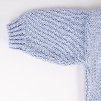 Baby Cardigan Knitting Kit, 6 of 12