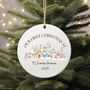 Our New Home Personalised Ceramic Bauble Ornament, thumbnail 1 of 2