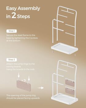 Jewellery Stand Organiser Display Holder, 6 of 7