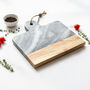 Marble And Acacia Wood Cheese Board, thumbnail 2 of 4