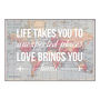 'Life Takes You' Personalised Map Print, thumbnail 4 of 5