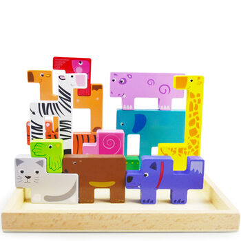 Wooden Animal Stacking And Balancing Puzzle Set, 11 of 11
