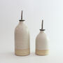 Handmade Stone Ceramic Oil Pourer In Small Or Large, thumbnail 5 of 7