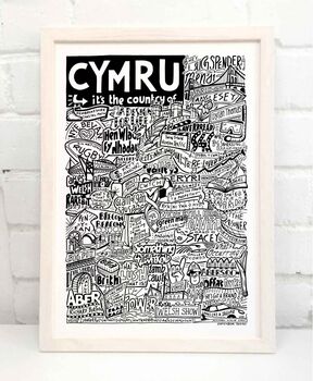 Cymru Landmarks Print, 6 of 10