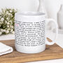 Die Hard Movie Plot Mug, Film Lover Gift, thumbnail 1 of 5