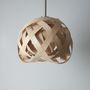 Mini Bell Knot Wooden Lampshade, thumbnail 4 of 7