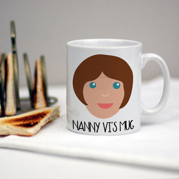 Personalised Granny Face Mug, 5 of 8