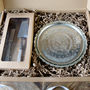 Etched Glass Plate And Cake Servers Gift Set, thumbnail 4 of 4