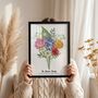Personalised Birth Flower Family Print, thumbnail 10 of 12