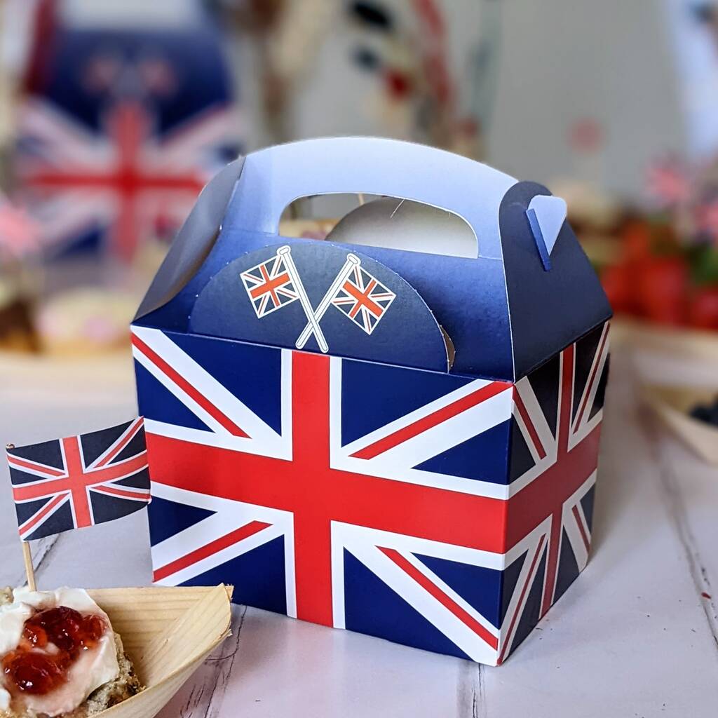 Union Jack Party Lunchboxes, 1 of 4