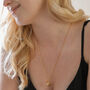 Large 3D Molten Heart Pendant Necklace, thumbnail 5 of 11