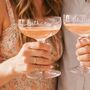Personalised Champagne Saucer Set Of Two, thumbnail 3 of 3