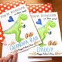 Personalised Dinosaur Father's Day Card, thumbnail 7 of 8