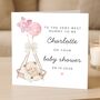 Personalised Pink Baby Shower Card For Mummy To Be, thumbnail 4 of 8