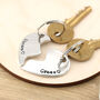 Gift For Couples Togetherness Personalised Keyring, thumbnail 7 of 10