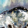 Great End Winter Storm Lake District Poster Print, thumbnail 3 of 4
