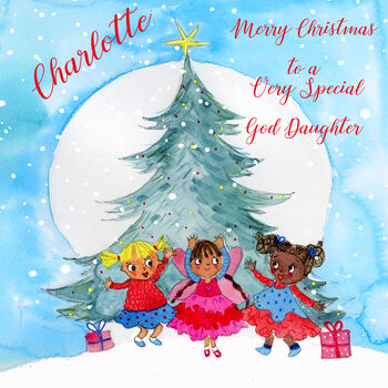 Fairy Christmas Card For Niece, Daughter, Granddaughter, 3 of 7