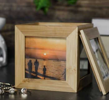 Personalised Photo Cube Keepsake Box, 8 of 8