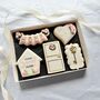 Personalised New Home Biscuit Gift Box – Housewarming Gift For Couples, Friends And New Homeowners, thumbnail 1 of 6