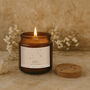 Brown Jar Candle • 'Leo” • Scented Jar Candle • Special Gift • Star Sign Zodiac Candle • Gift For Her • Gift For Him • Gift Box, thumbnail 1 of 2