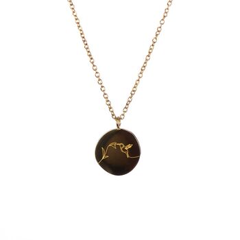 Bird 18k Gold Plated Friendship Necklace, 5 of 11