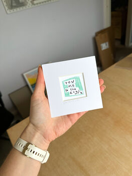 You, Me And The Dog Mini Art Print, 2 of 9