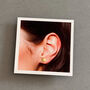 Exceptional Friend Sterling Silver Gold Star Earrings, thumbnail 6 of 9