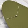 Sterling Silver Single Bead Collar Necklace, thumbnail 2 of 12