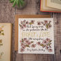 Literary Quote Spring Flowers Greetings Card, thumbnail 2 of 2