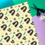 Cher Wrapping Paper, Fun 80s Pop Diva Gift Wrap, thumbnail 1 of 8