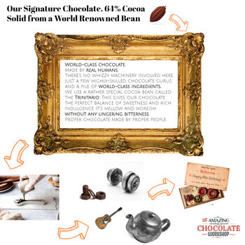 Plumber Diy Chocolate Gift Box Tools Set + Personalise, 5 of 9