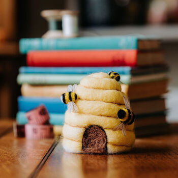 Bee Hive Needle Felting Craft Kit, 2 of 3