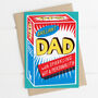 Brilliant Dad Father's Day Card, thumbnail 4 of 4