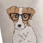 Embroidered Dog Glasses Case, thumbnail 3 of 8