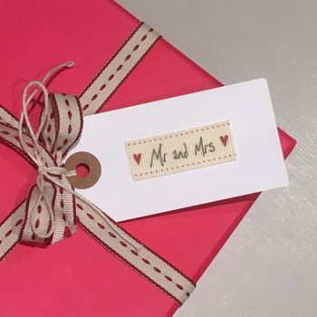 'Mr & Mrs' Gift Tag, 2 of 2