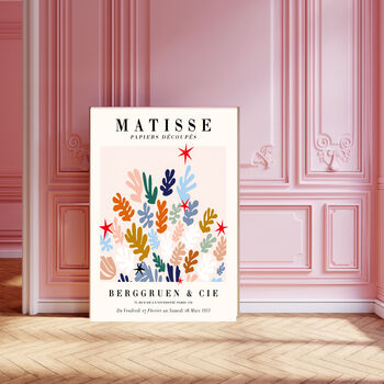 Matisse Colour Leaf Exhibition Print, 2 of 4