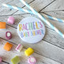 Baby Shower Party Personalised Badges, thumbnail 5 of 6