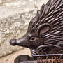Traditional Cast Iron Hedgehog Boot Brush, thumbnail 5 of 7