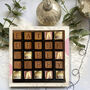 Eat, Drink And Be Merry Chocolate Message Box, thumbnail 2 of 3