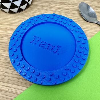 Personalised Lego Compatible Coaster, 5 of 11