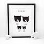 Our Family Print, Personalised A4 Bear, thumbnail 2 of 6