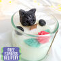 Lucky Black Cat Scented Candle, thumbnail 1 of 9