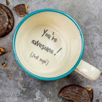You're Awesome! Hidden Message Mug, 2 of 3