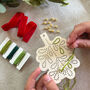 Make Your Own Stitched Mistletoe Decoration, thumbnail 5 of 5